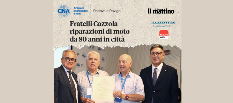 FRATELLI CAZZOLA: 80 ANNI DI MOTORIPARAZIONI ARTIGIANE AL BASSANELLO